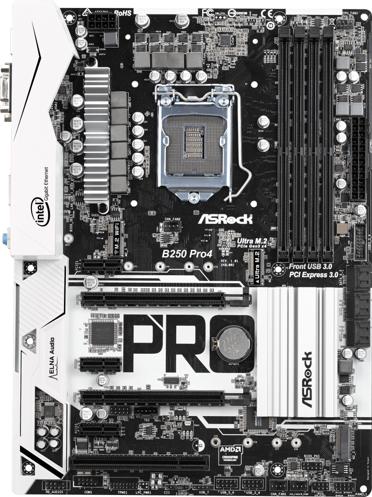 Настройка asrock b250 pro4